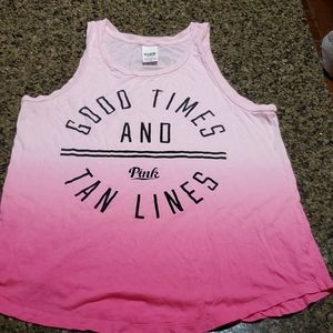 PINK Victoria's Secret  tank top size medium